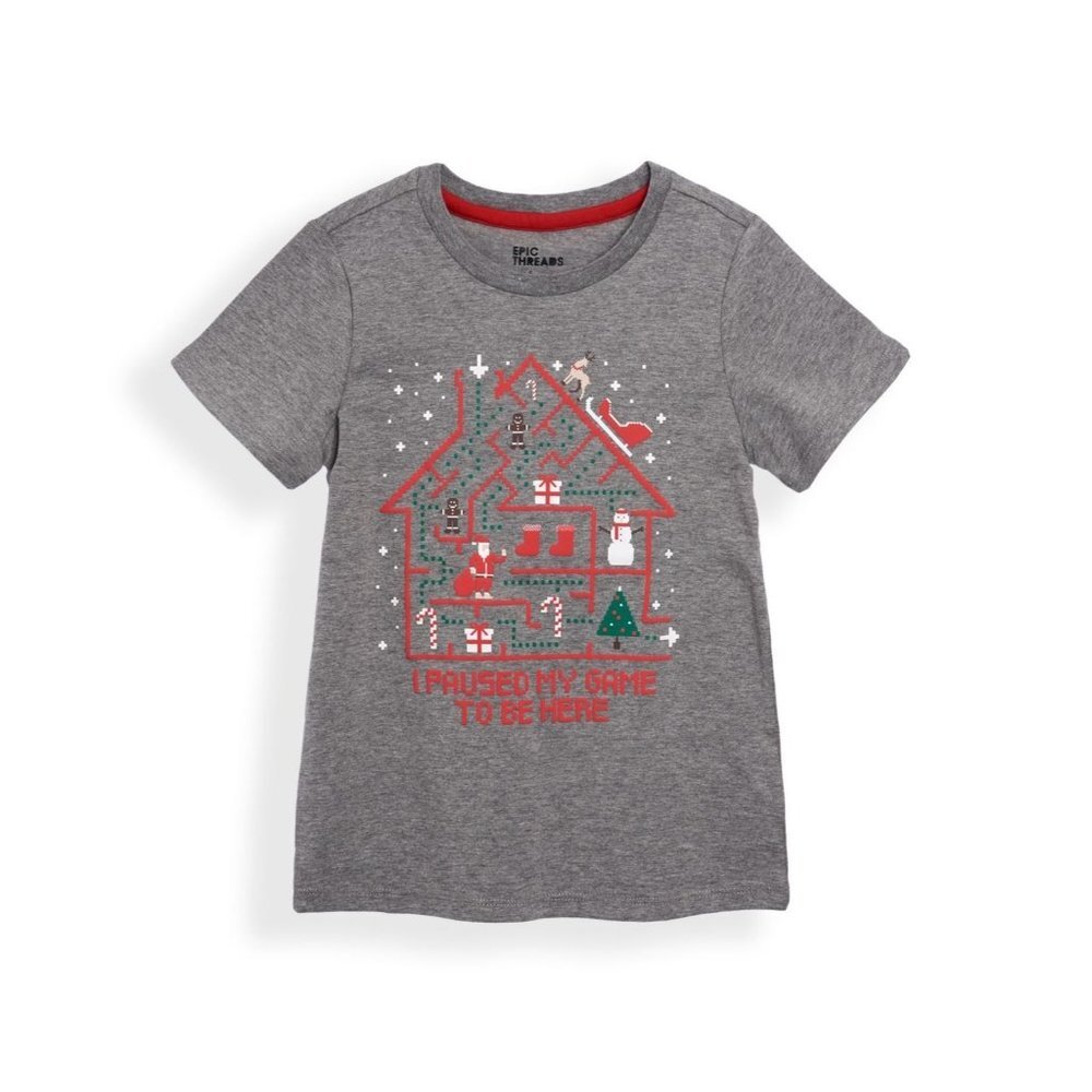 Toddler Boys Short Sleeve Text with Graphic T-shirt, Size‎ 2T, NWT